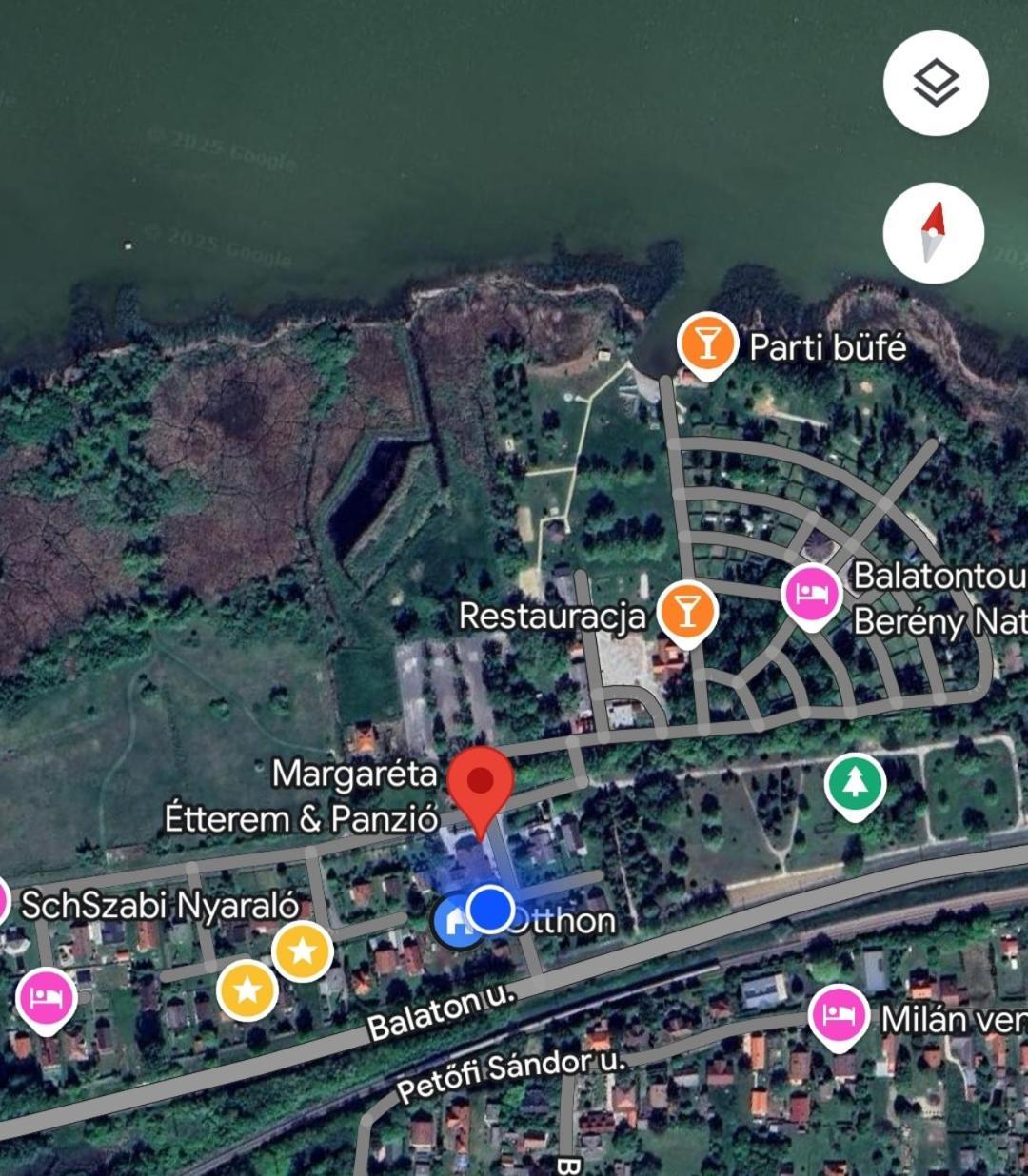 Balatonberény Margareta Etterem Es Vendeghaz Gasthaus מראה חיצוני תמונה